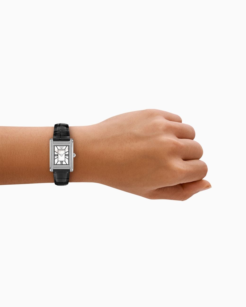 Emporio Armani White Quartz Watch