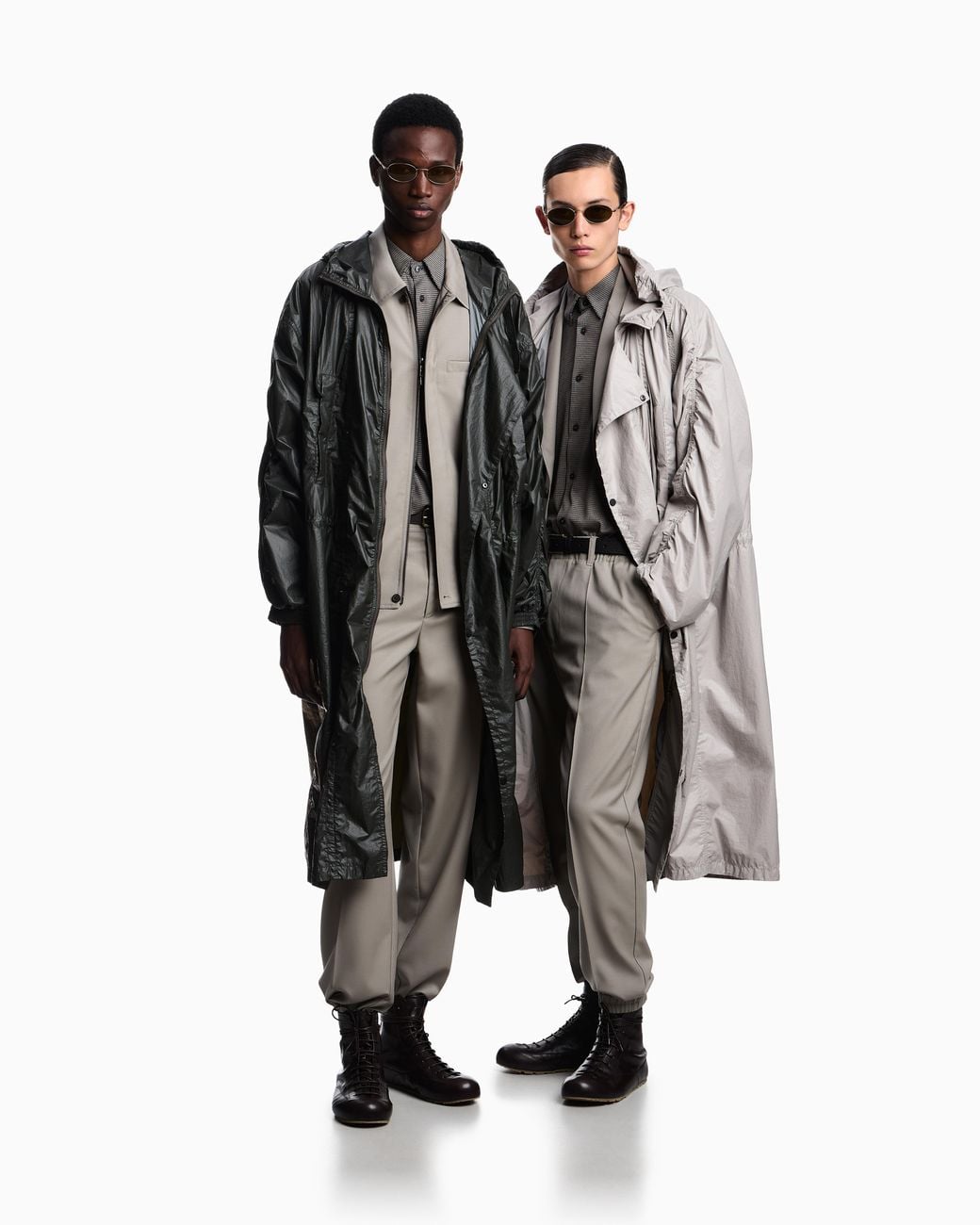 Emporio Armani Gray Jacket for men