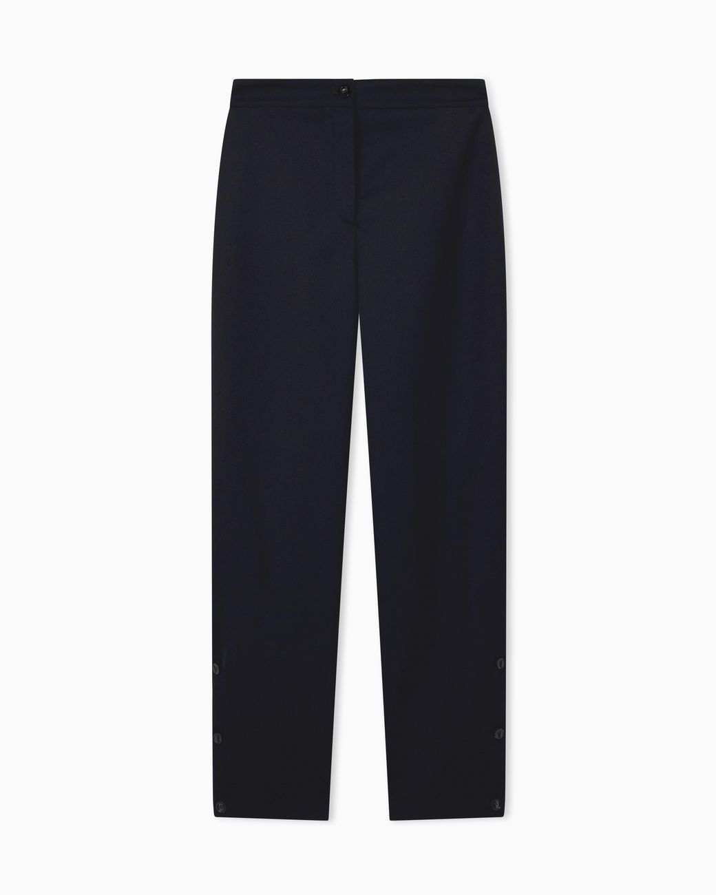 Emporio Armani Blue Virgin Wool Blend Pants Boteh Capsule