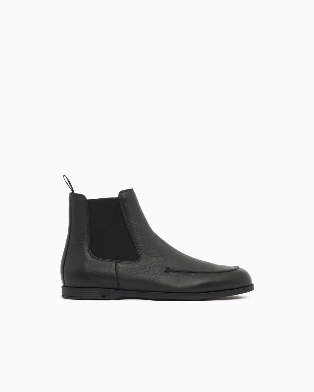 Emporio Armani Black Chelsea Boots for men