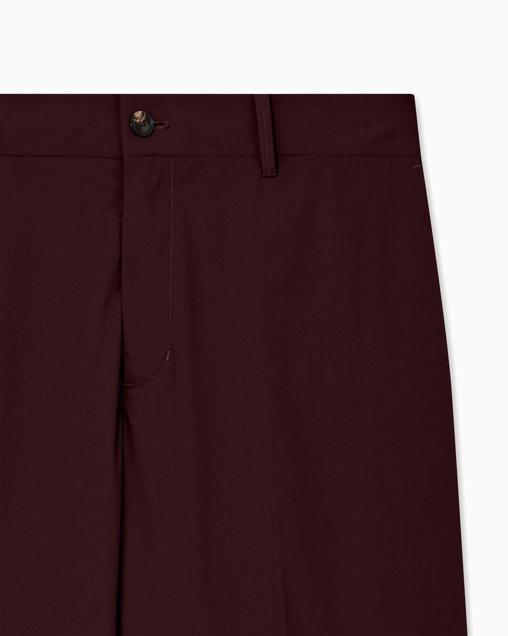 Emporio Armani Purple Trousers With Regular Fit Flat Front And Belt Loops for men