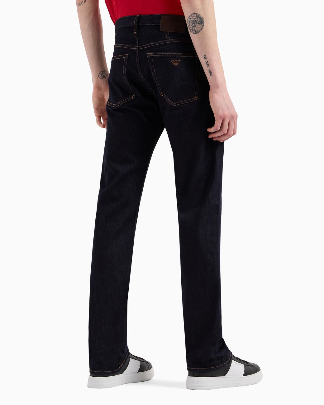 Emporio Armani J21 Regular-Fit Jeans in Blue for Men | Lyst UK