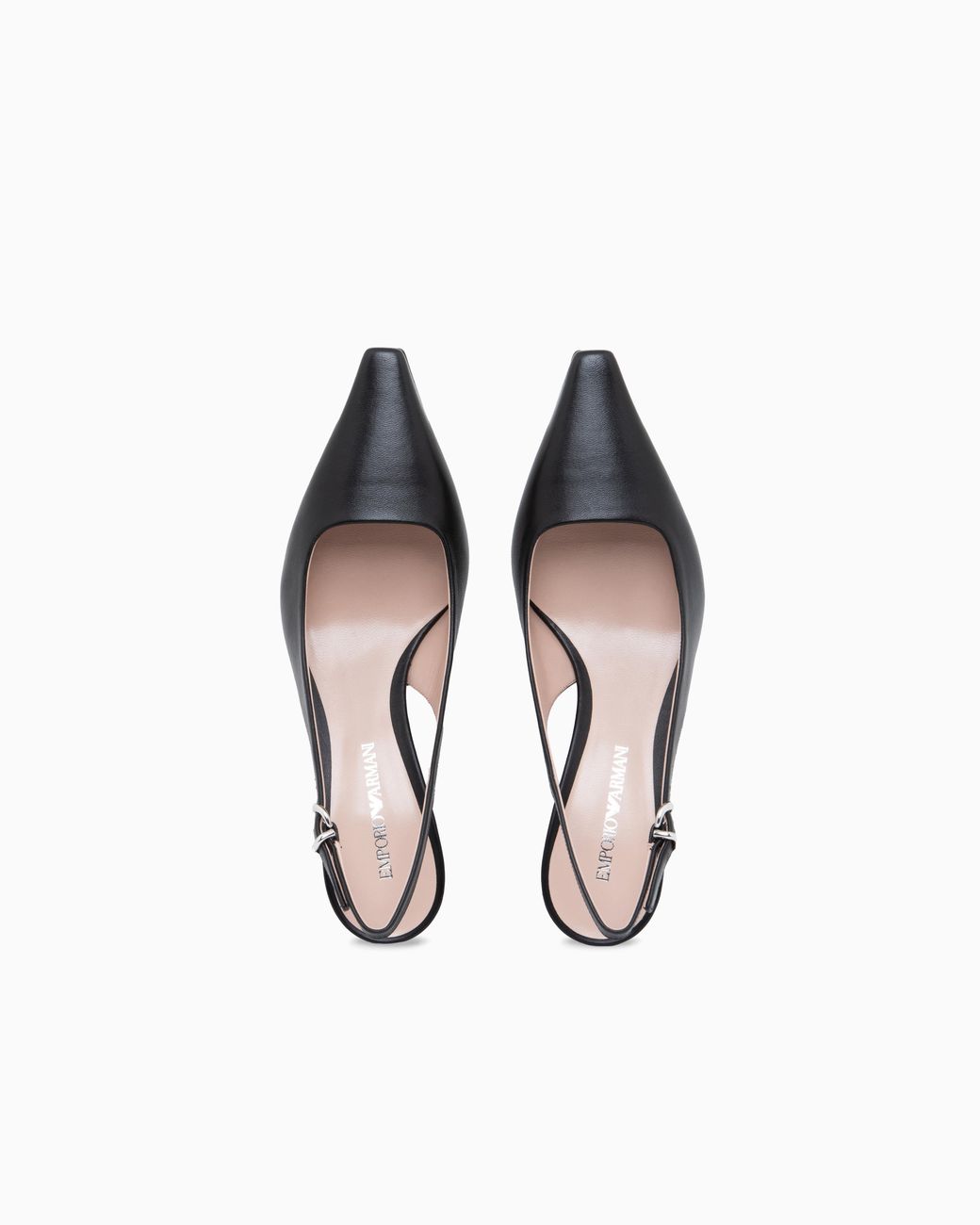 Emporio Armani White Decollete Shoe