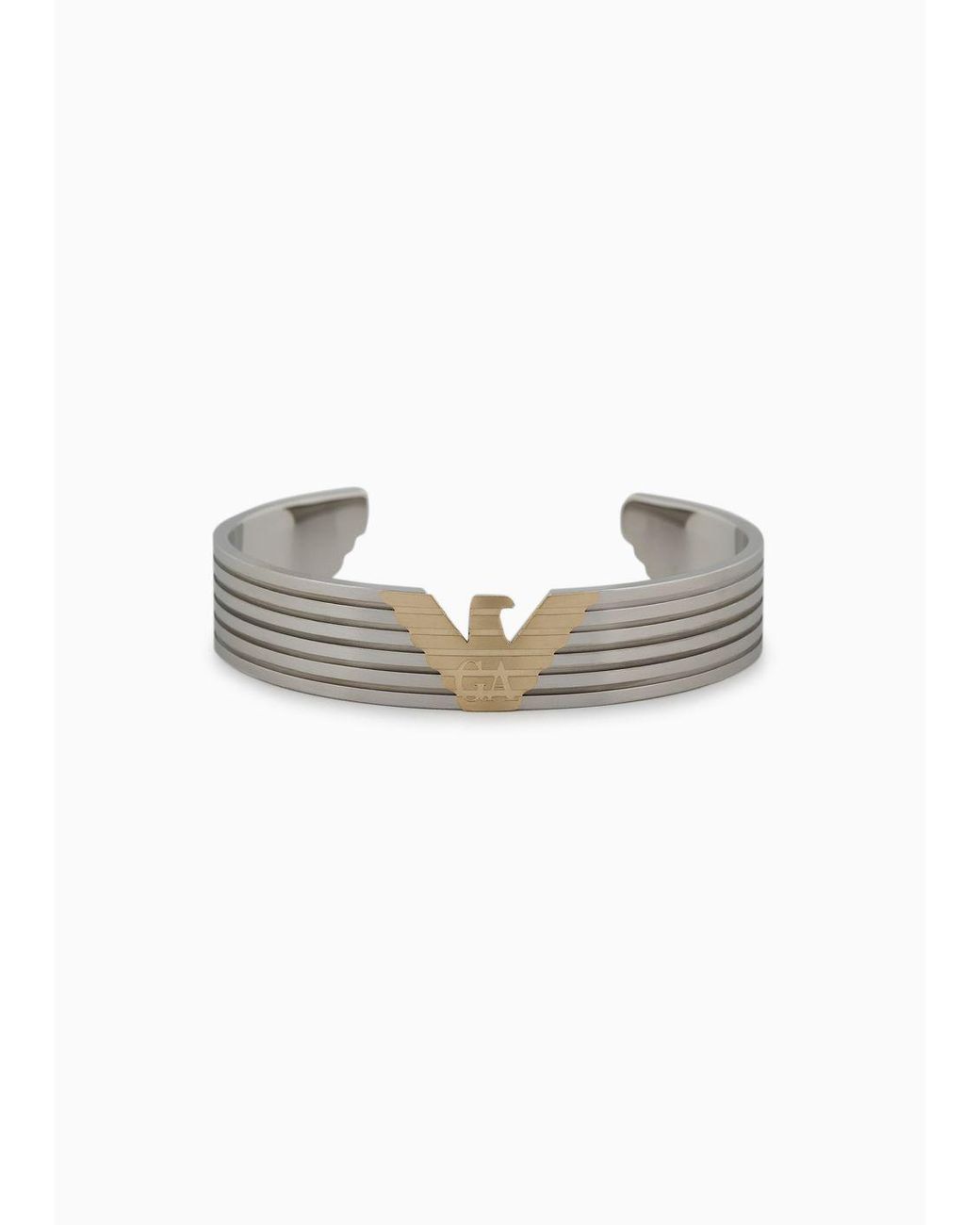 Two tone store cuff bracelet