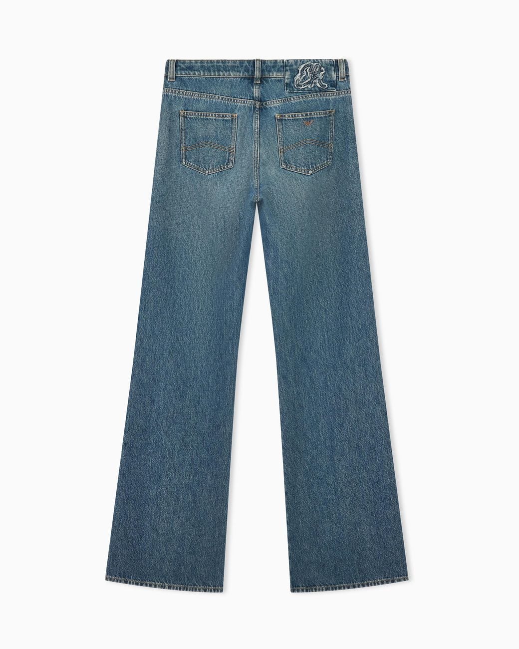 Emporio Armani Blue Flared Jeans