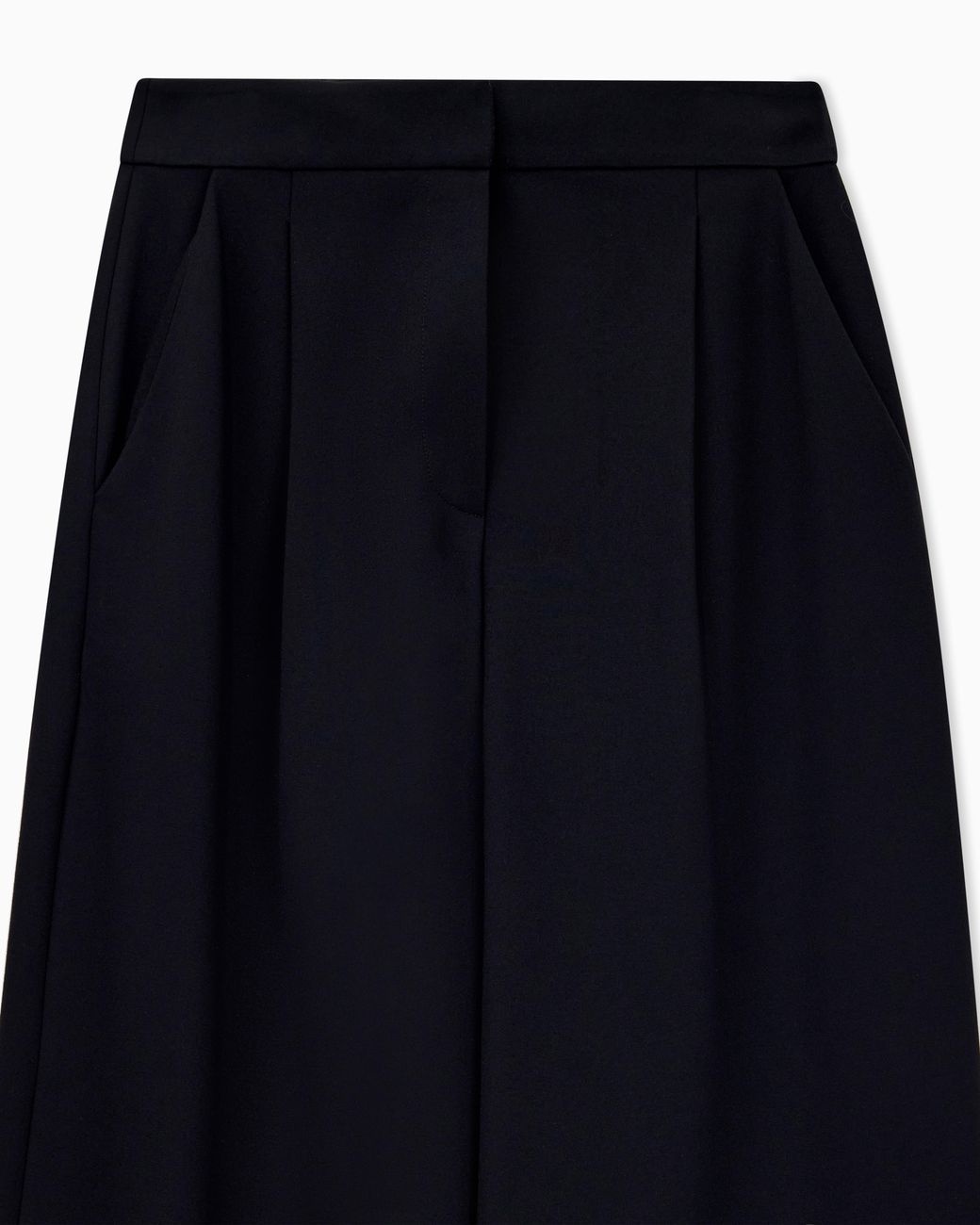 Emporio Armani Blue Stretch Interlock Jersey Pants Travel Essential