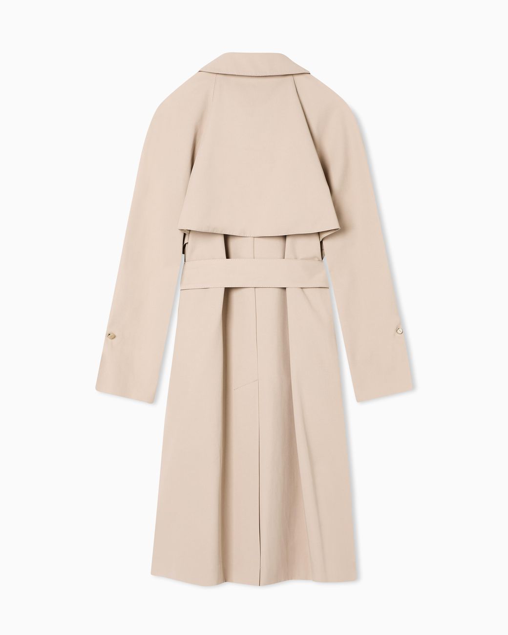 Emporio Armani Natural Trench Coat