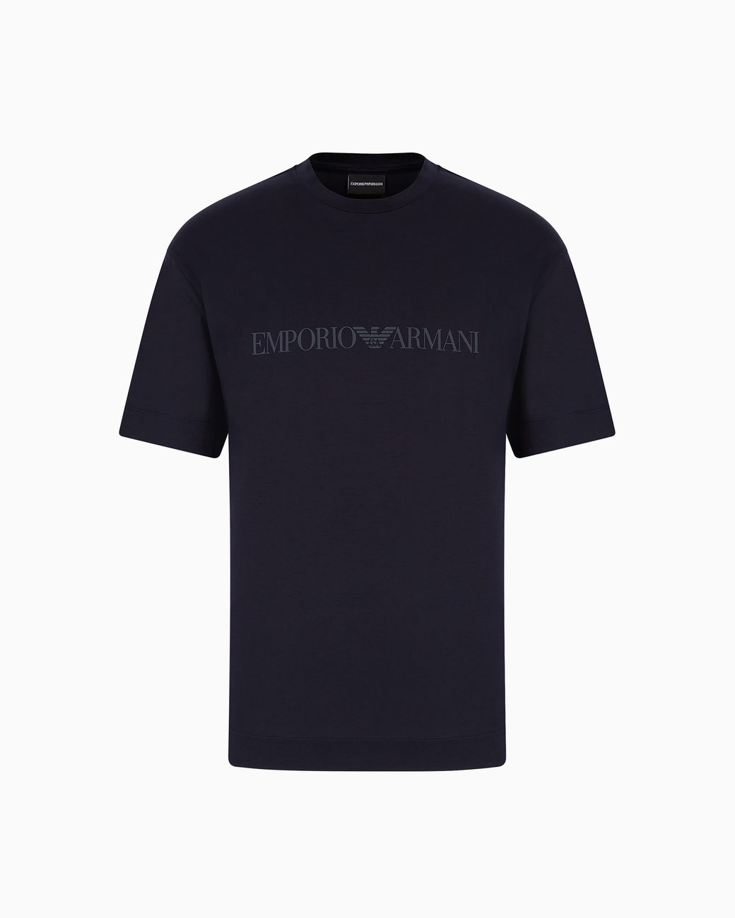 Emporio Armani Blue Regular Fit T-Shirts for men