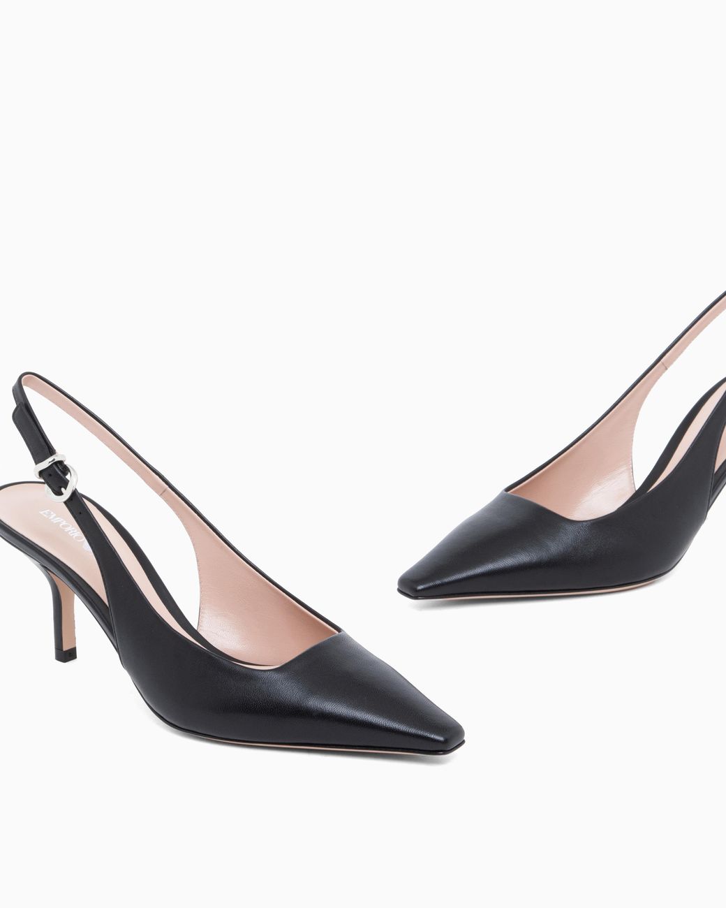 Emporio Armani White Decollete Shoe