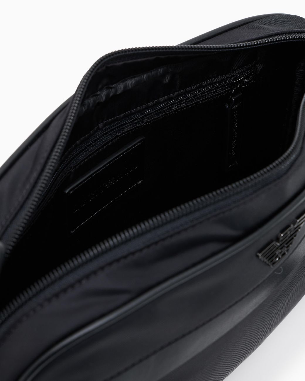 Emporio Armani Black Shoulder Bag for men