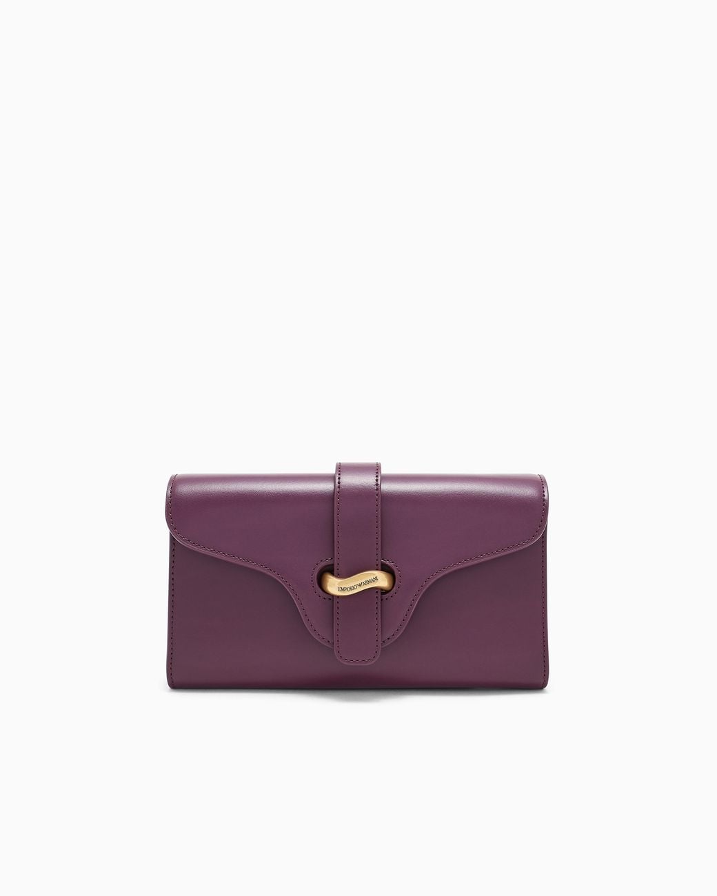 Emporio Armani Purple Wallet On Chain