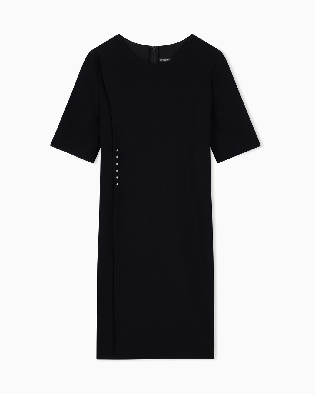 Emporio Armani Black Unlined Dress