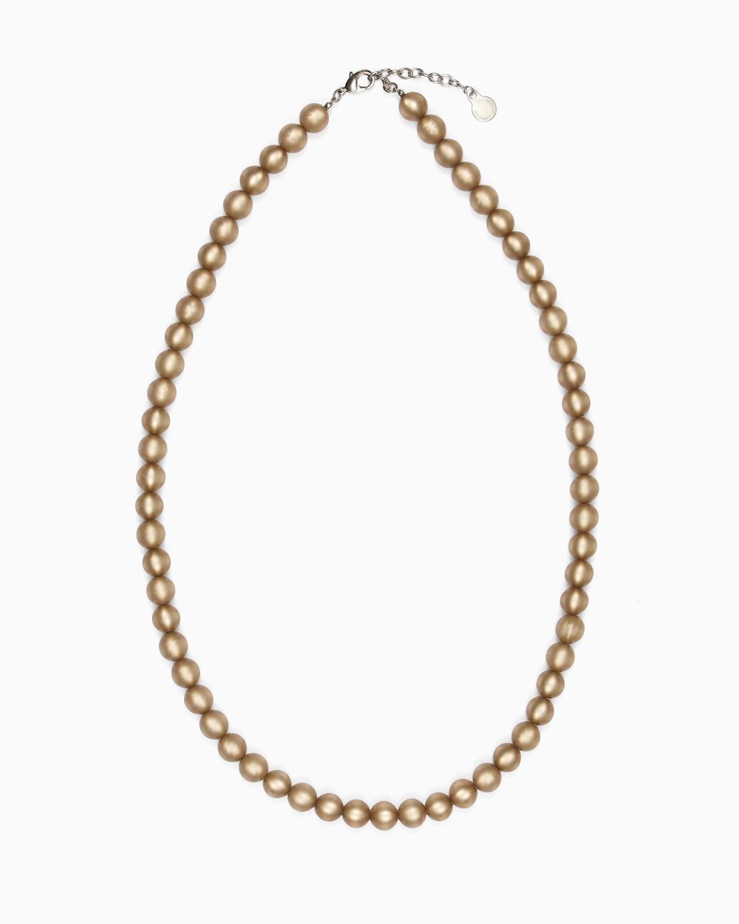 Emporio Armani Metallic Oversized Necklace With Spheres
