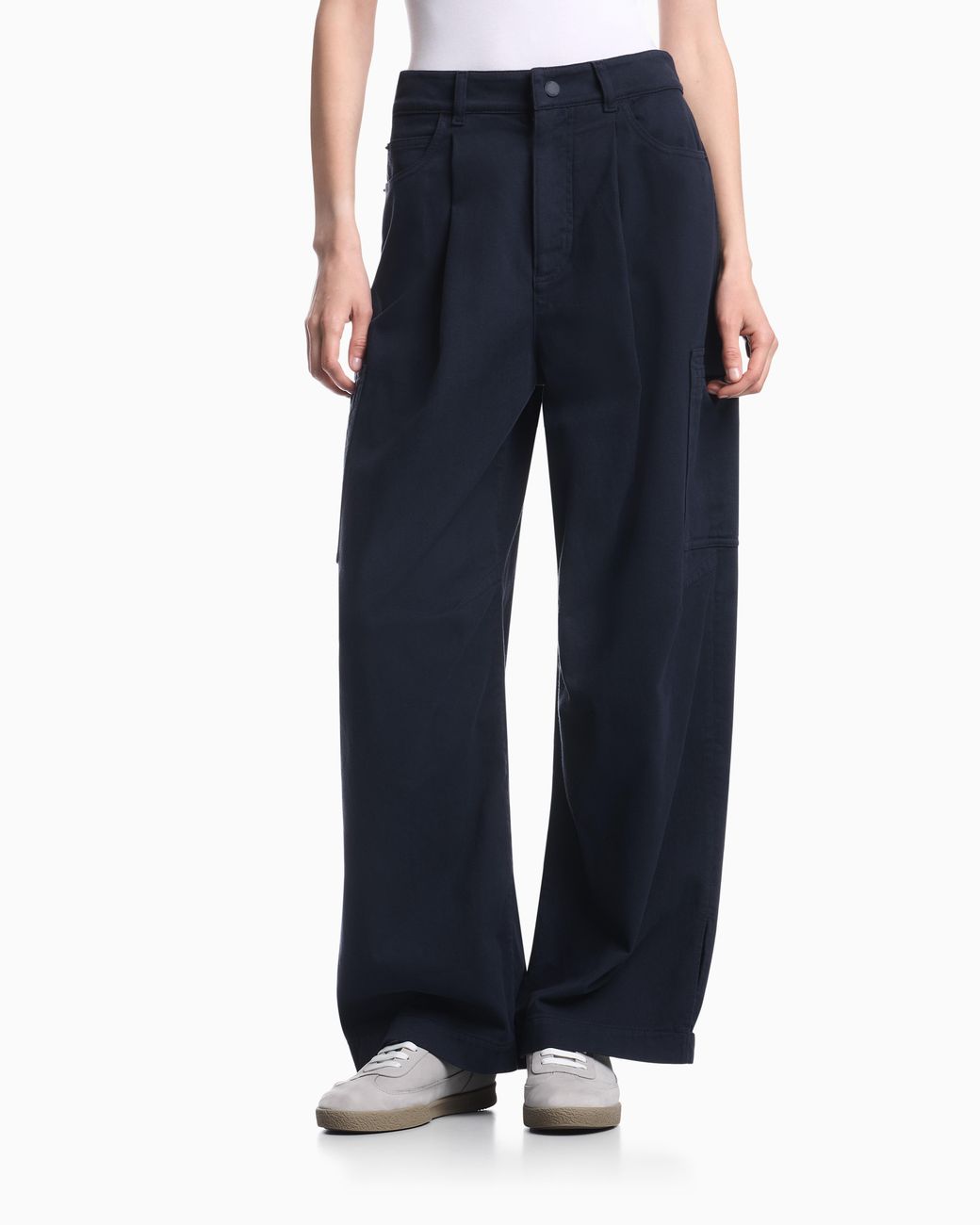 Emporio Armani Blue 5-Pocket Pants