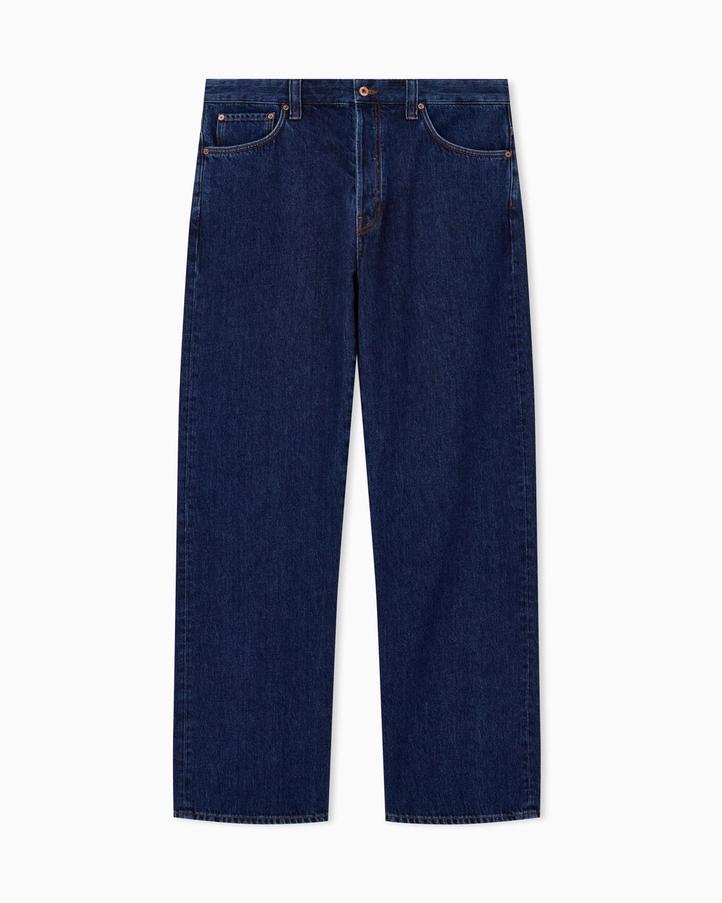 Emporio Armani Blue Loose Jeans for men