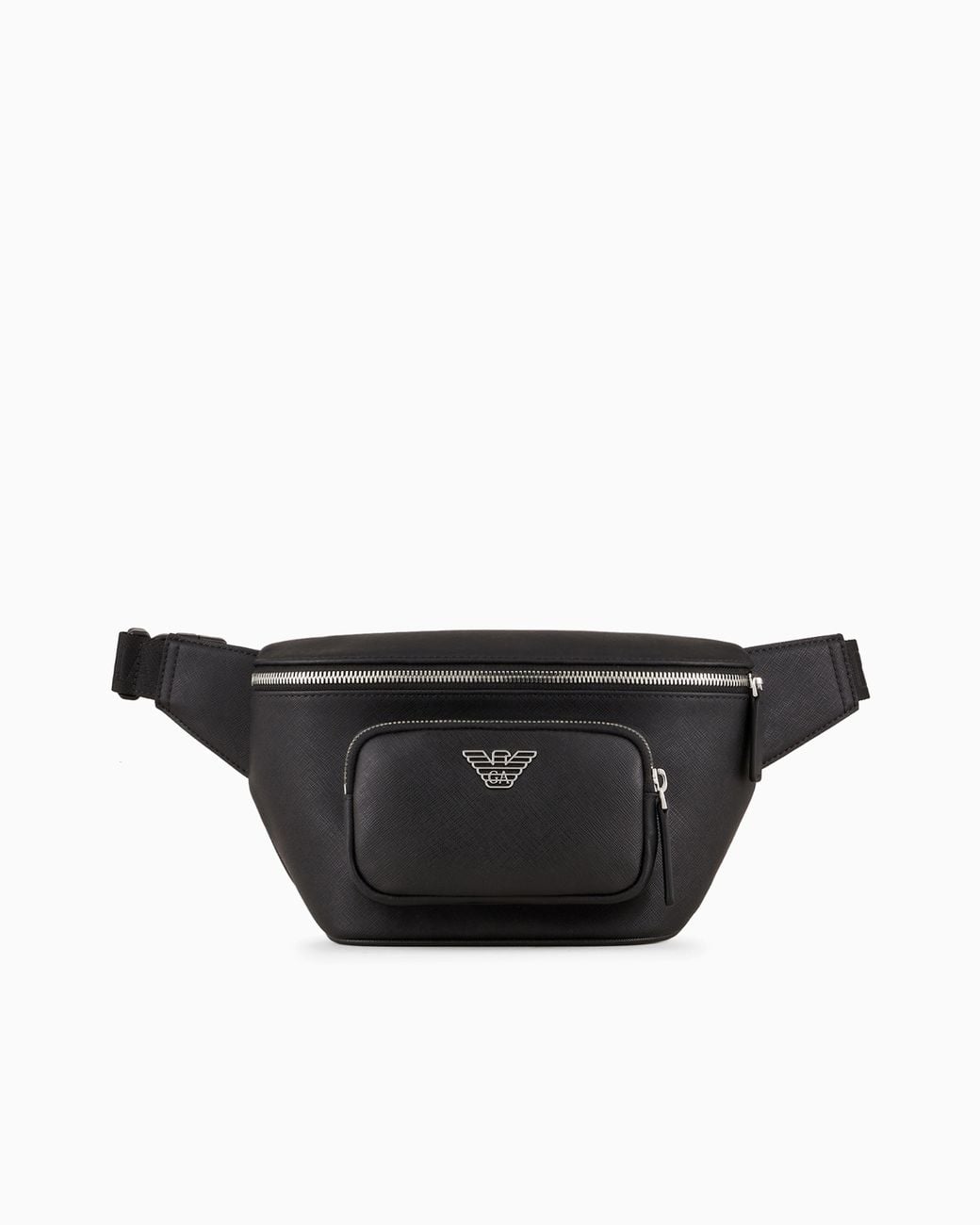 Emporio Armani Black Belt Bag for men