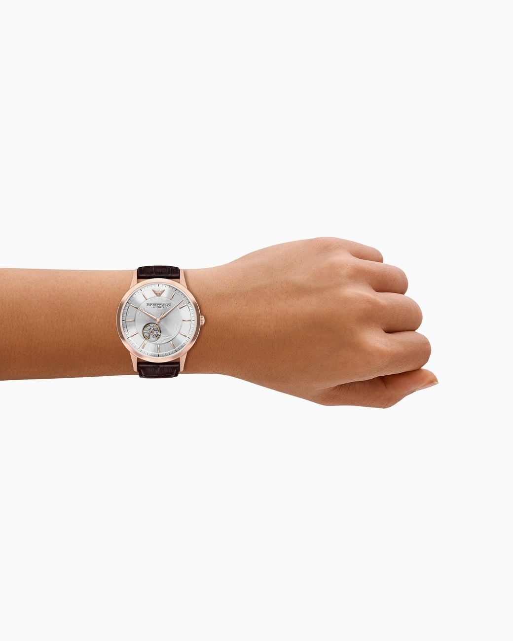 Emporio Armani White Archetipo Automatic Watch for men