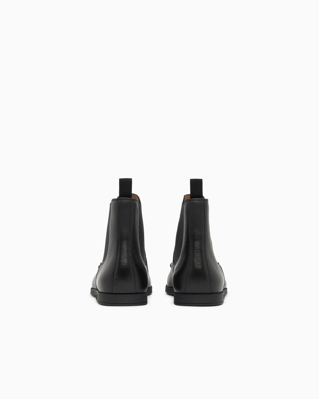 Emporio Armani Black Chelsea Boots for men
