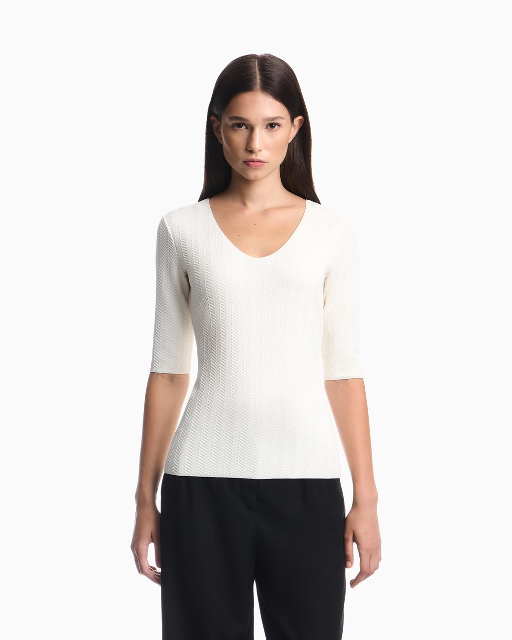 Emporio Armani Natural Slim-Fit Shirt
