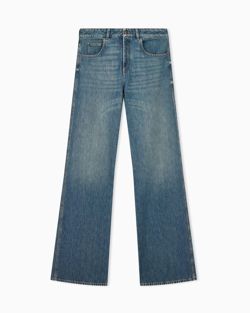 Emporio Armani Blue Flared Jeans