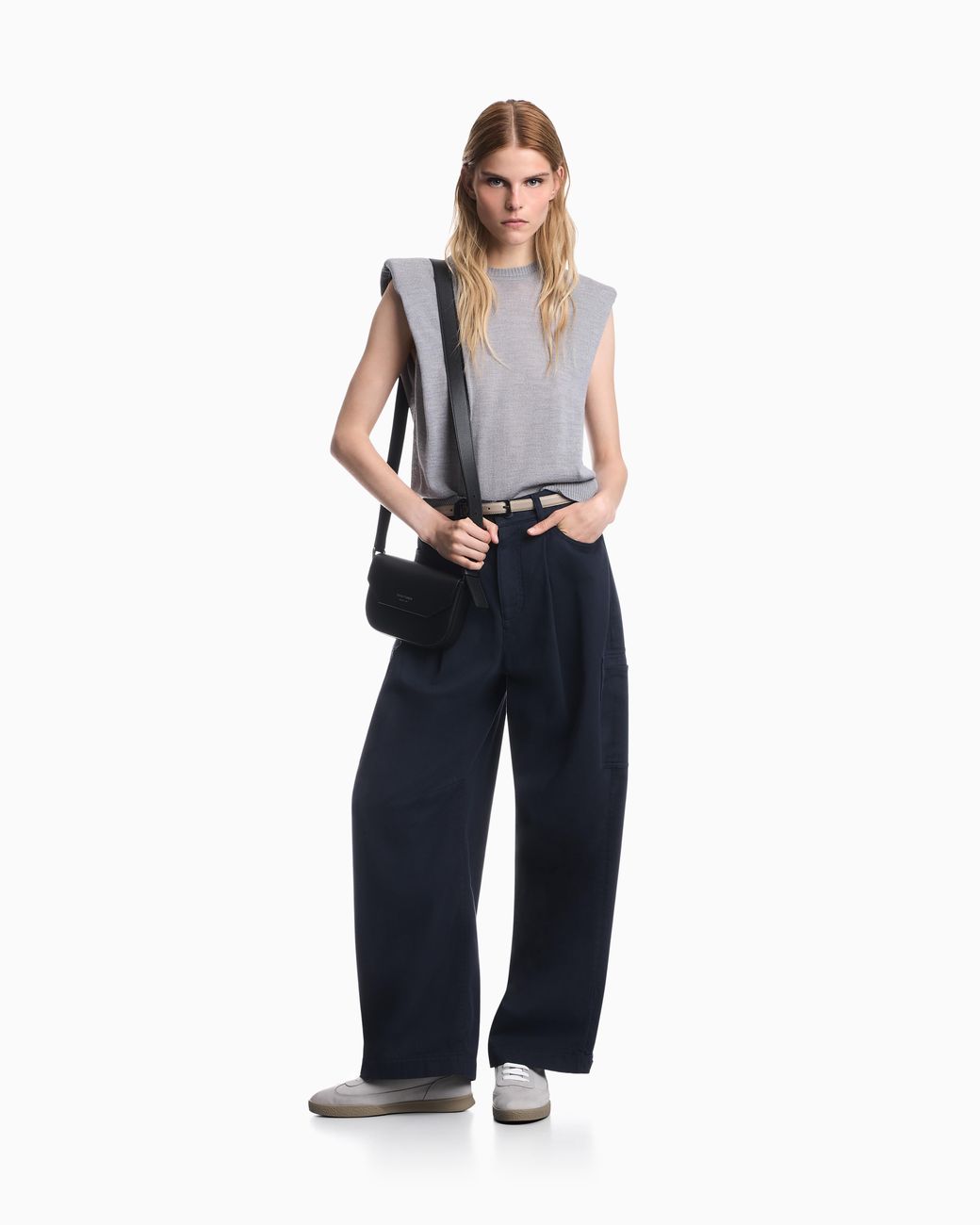 Emporio Armani Blue 5-Pocket Pants