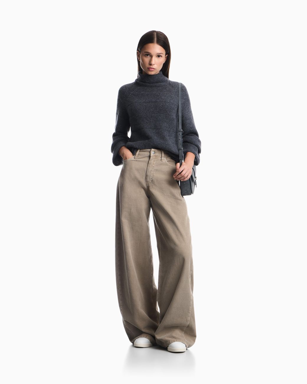 Emporio Armani Natural J3J Five-Pocket Corduroy Pants Armani Jeans