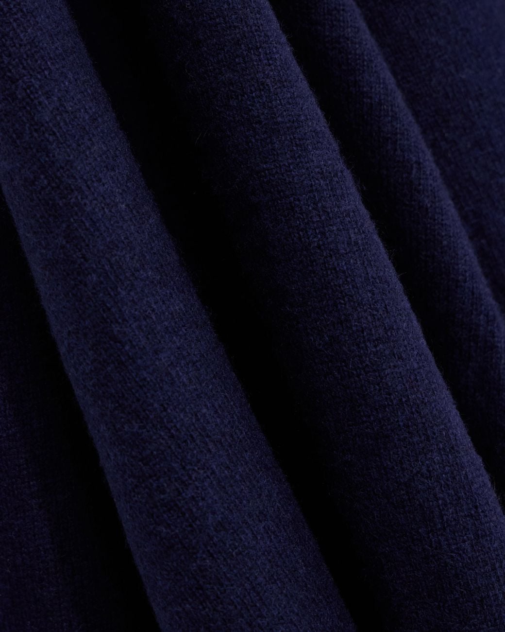 Emporio Armani Blue Virgin Wool Cardigan With Valentine's Day Capsule Embroidery