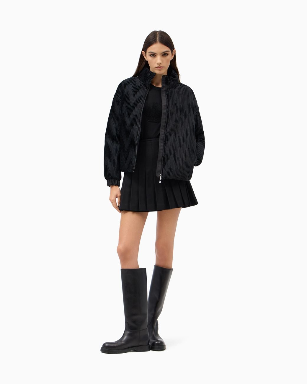 Emporio Armani Blue Down Jacket
