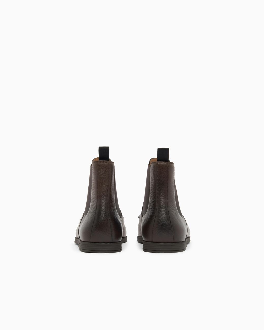 Emporio Armani Brown Chelsea Boots for men
