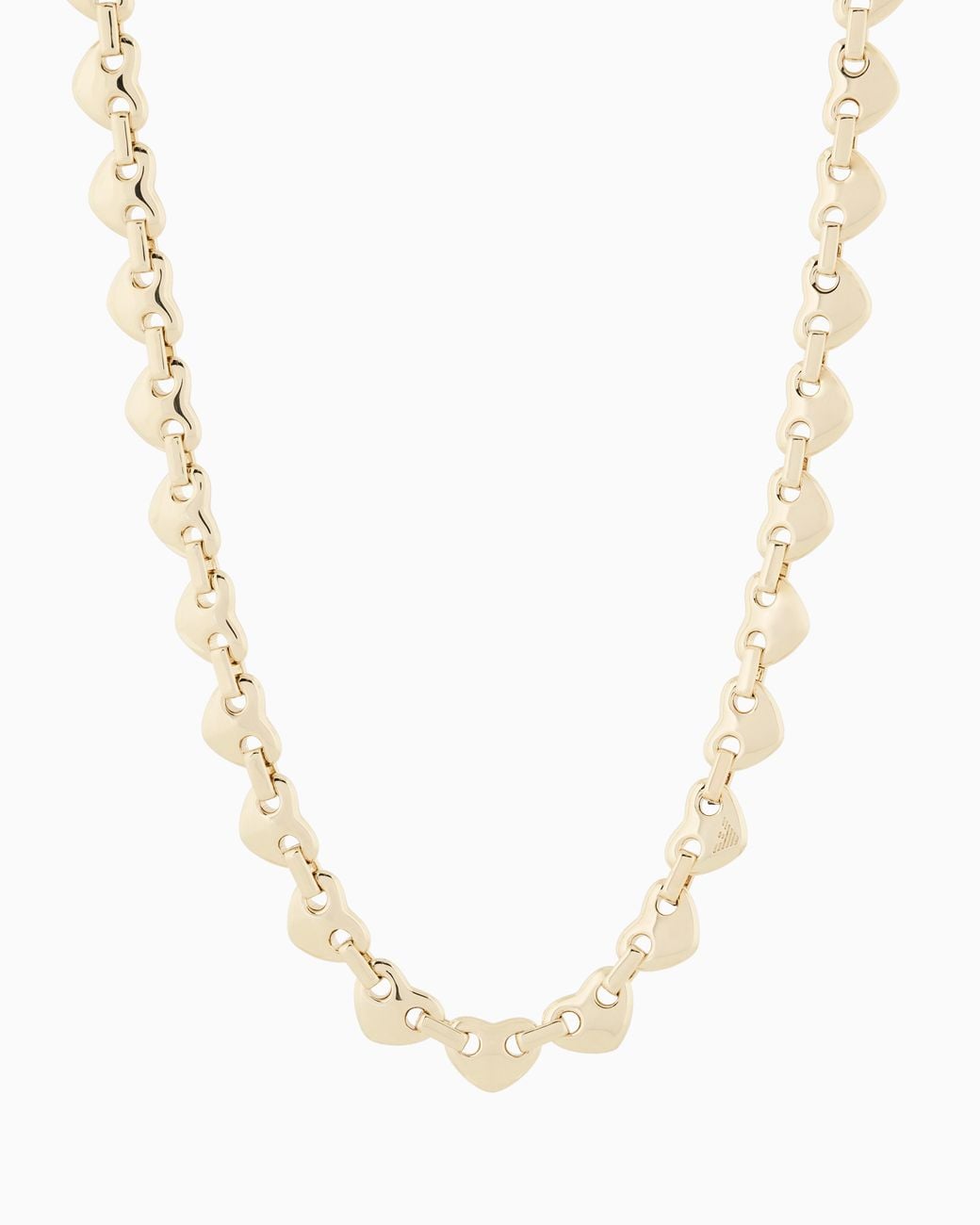 Emporio Armani Natural Heart Chain Necklace