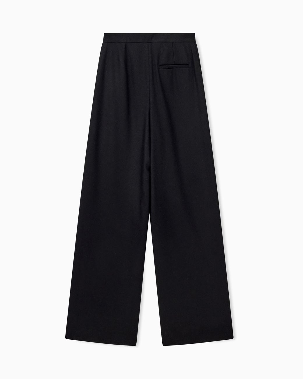 Emporio Armani Blue Wide-Leg Trousers