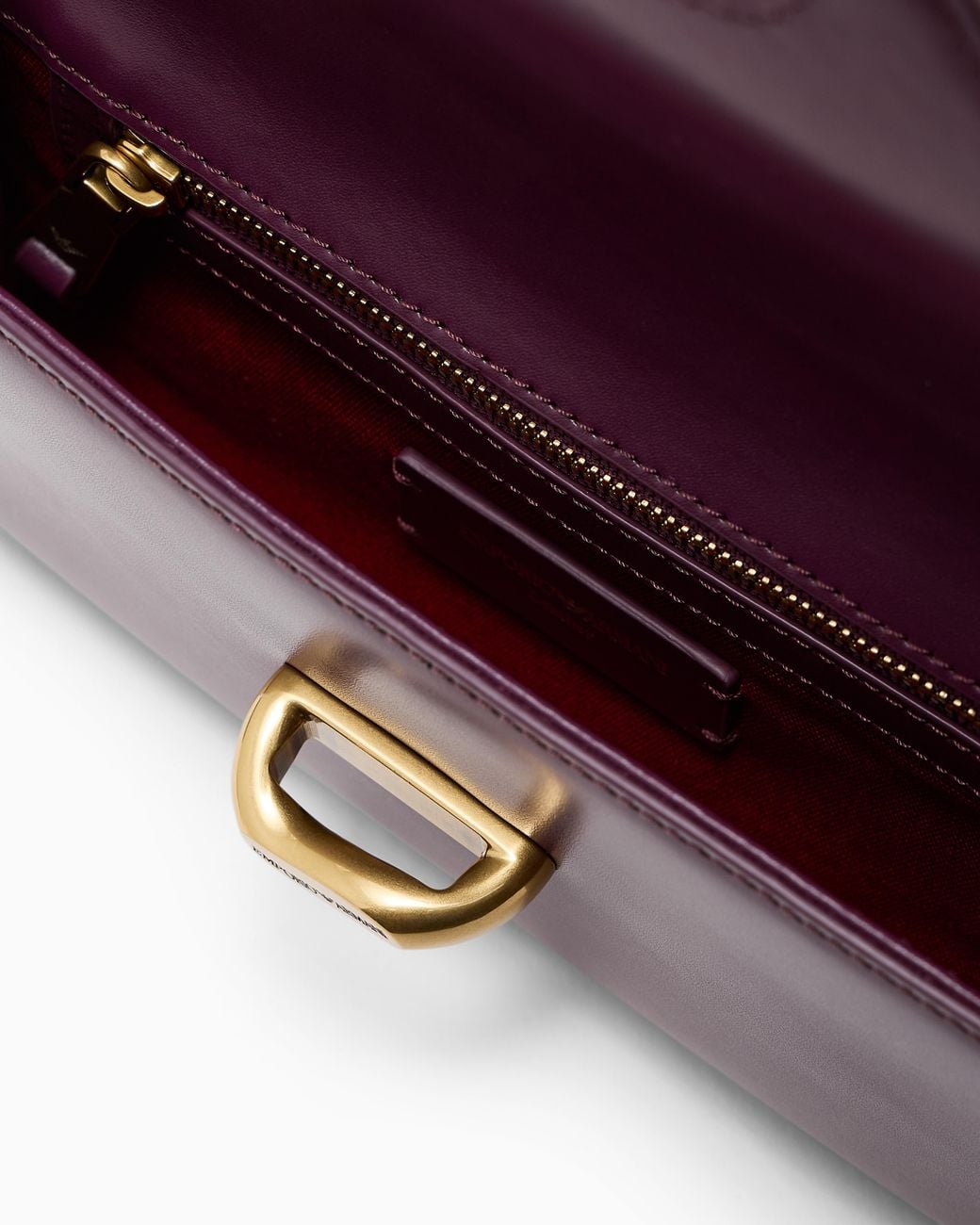Emporio Armani Purple Wallet On Chain