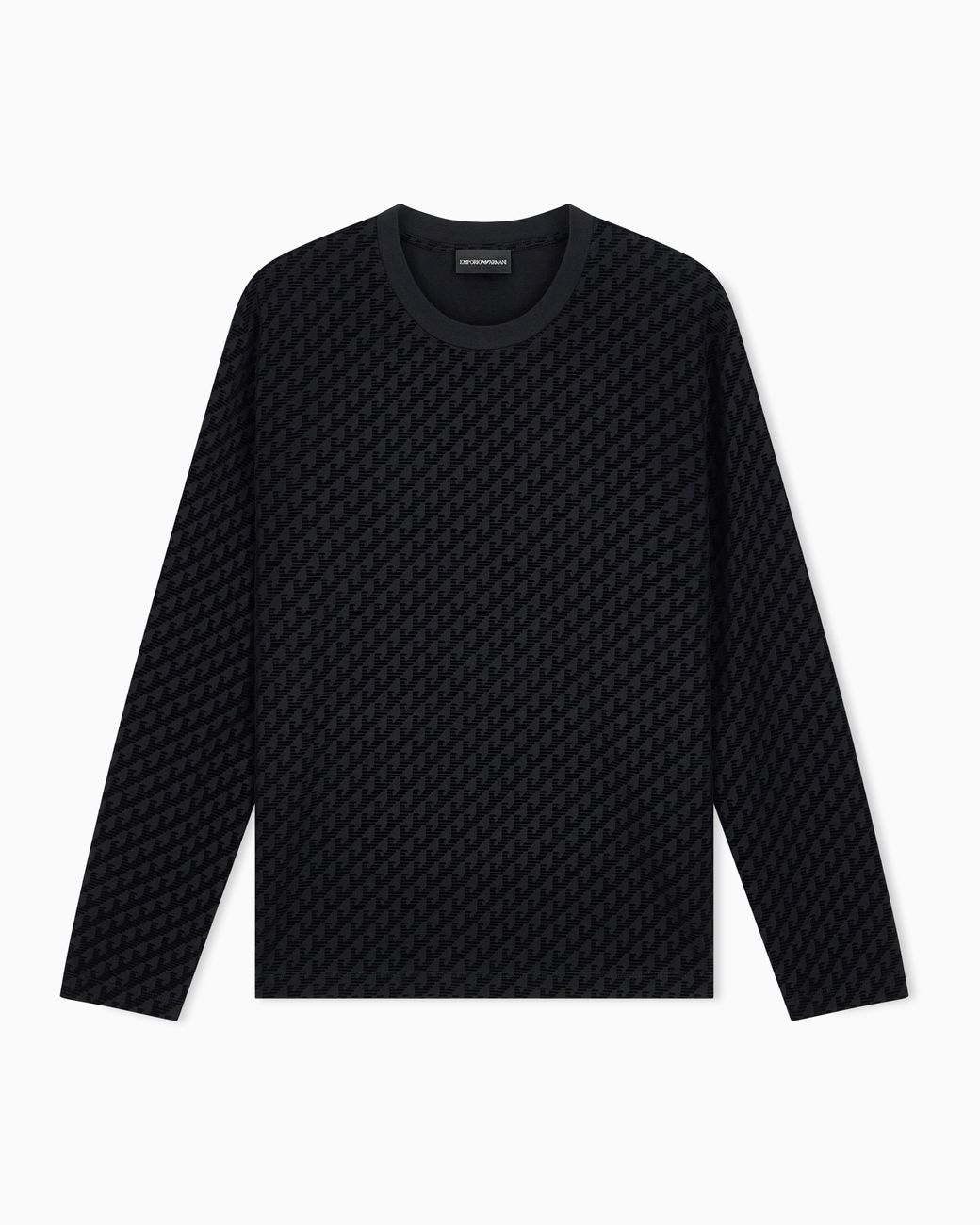 Emporio Armani Blue Jersey T-Shirt for men