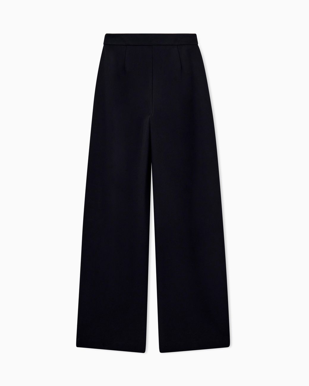 Emporio Armani Blue Stretch Interlock Jersey Pants Travel Essential