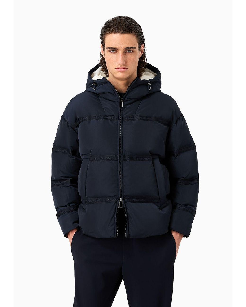 Jacquard logo tape tracksuit cheap jacket