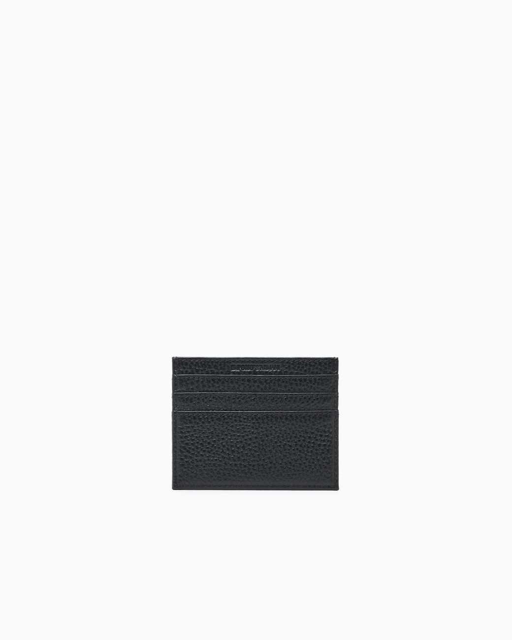 Emporio Armani White Gift Box With Tumbled-Leather Belt And Card Holder for men