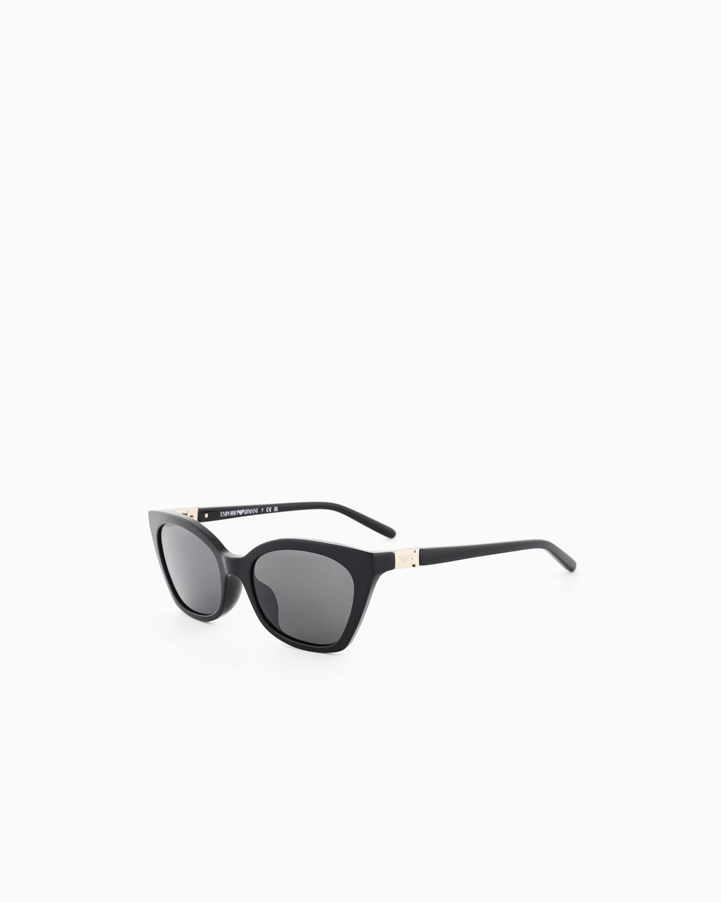 Emporio Armani White Cat-Eye-Shape Sunglasses