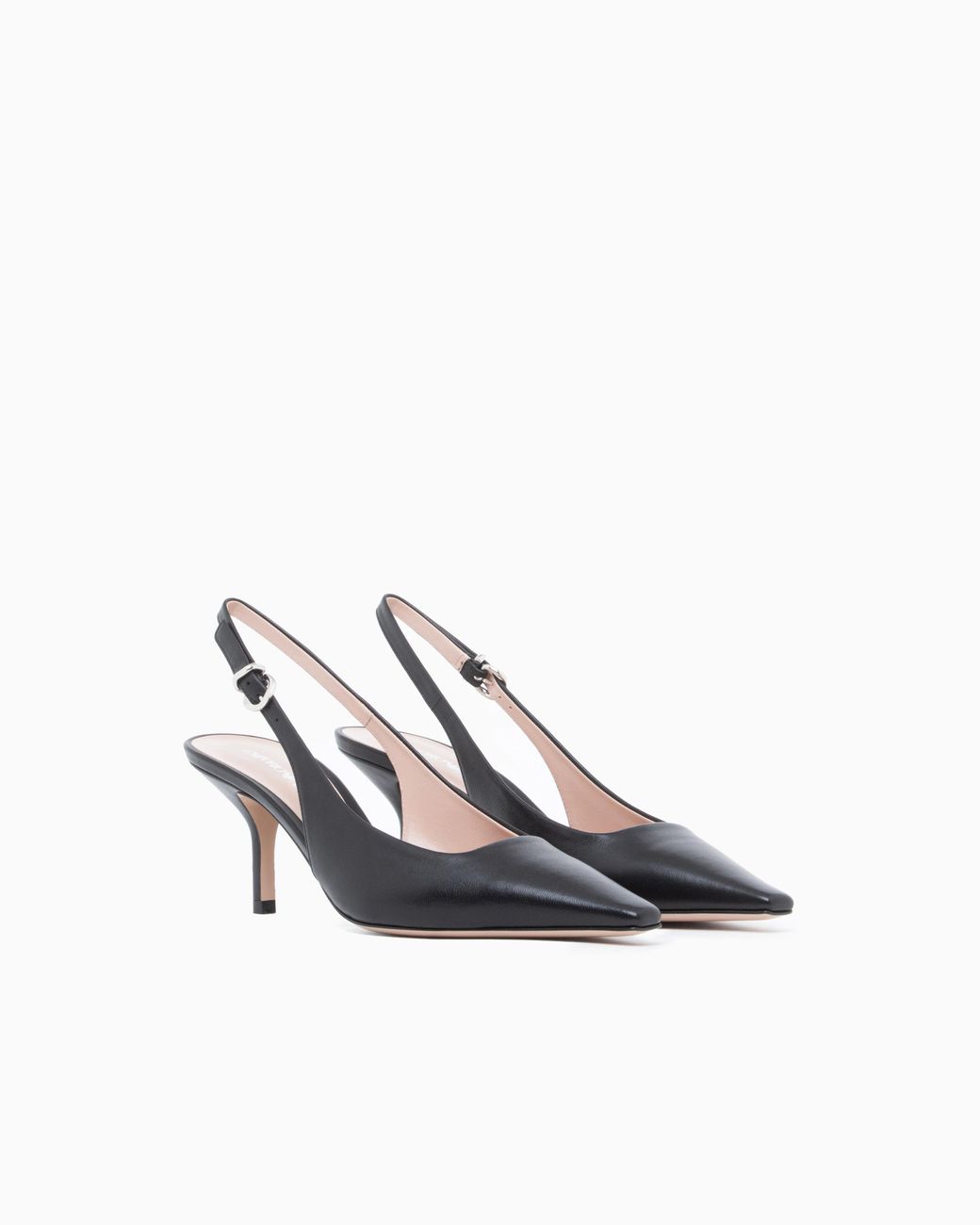 Emporio Armani White Decollete Shoe