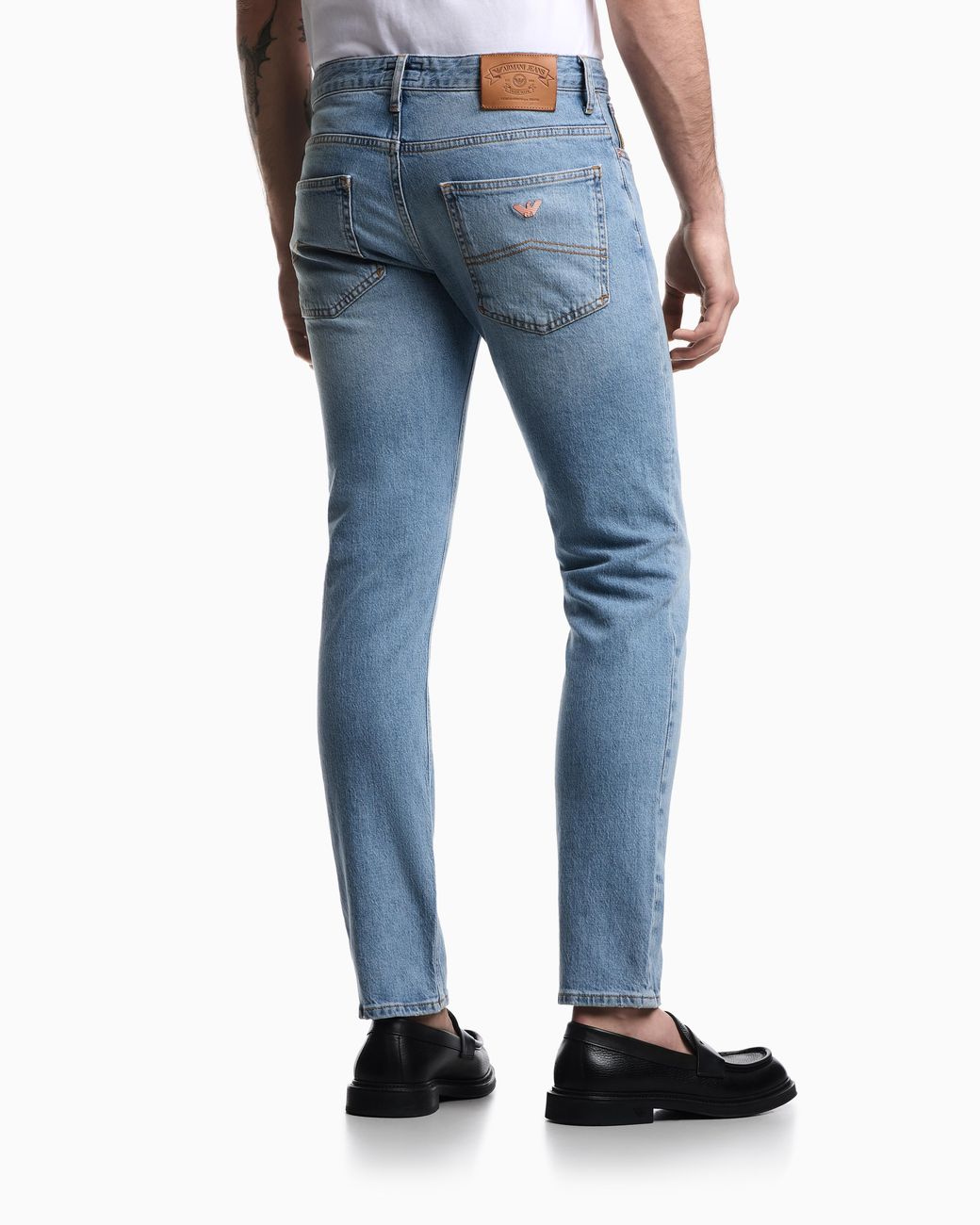 Emporio Armani Blue Armani Jeans J06 Slim Fit Denim Jeans for men