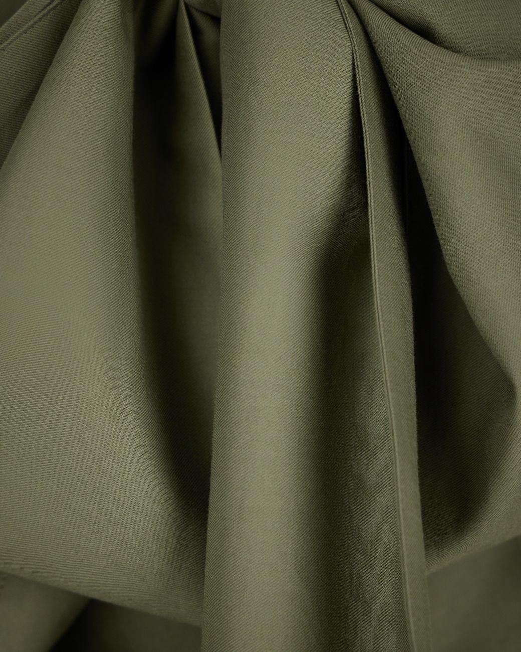 Emporio Armani Green Scarf Collar Shirt Boteh Capsule