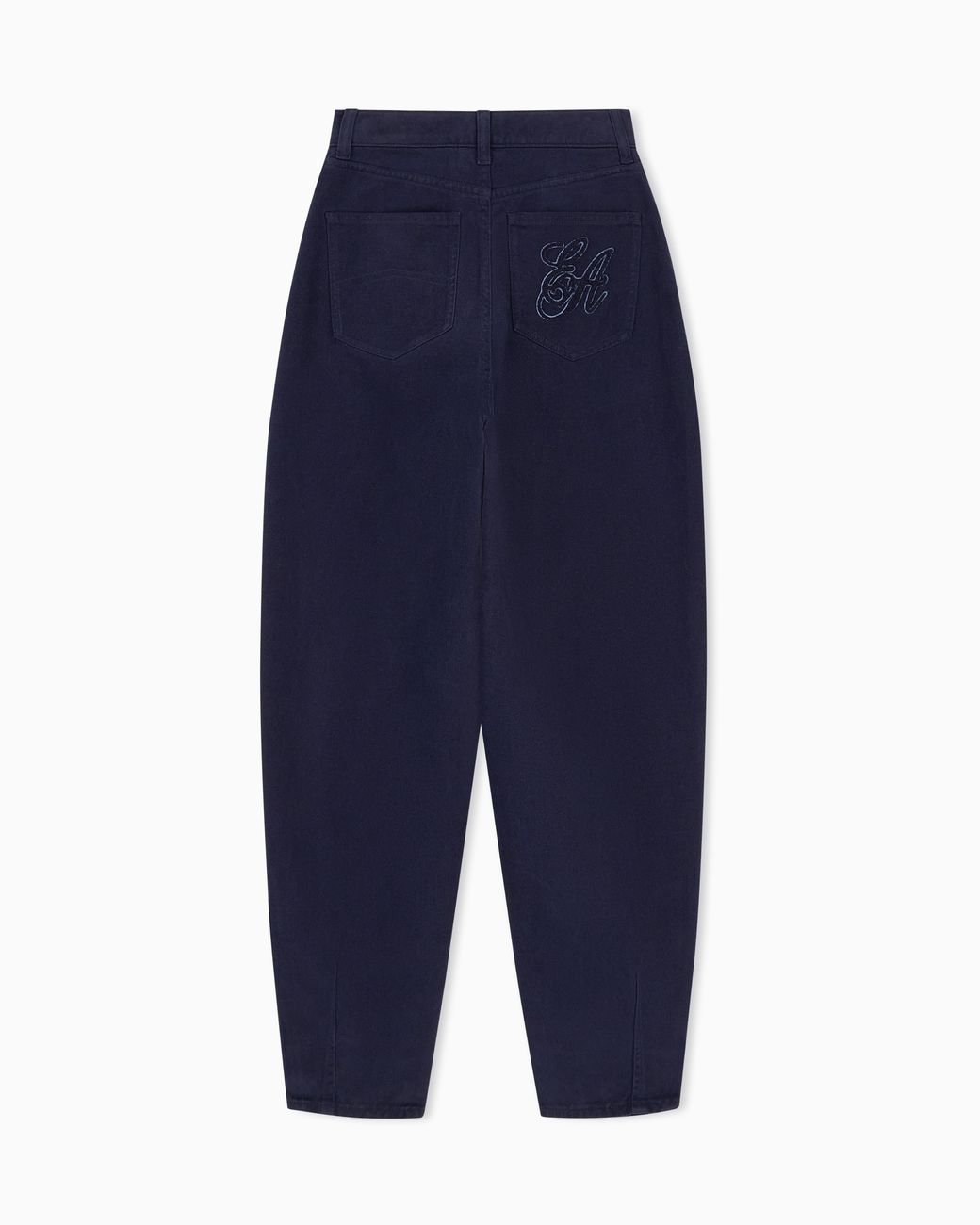Emporio Armani Blue J7I Jeans Oval Leg Garment-Dyed Signature Capsule