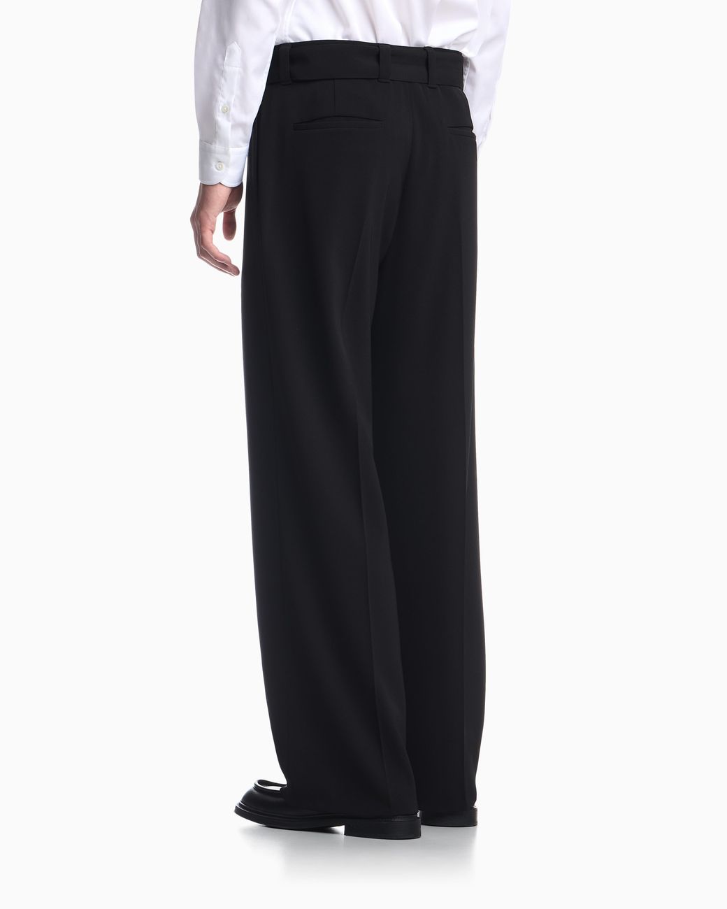 Emporio Armani Black Trousers for men