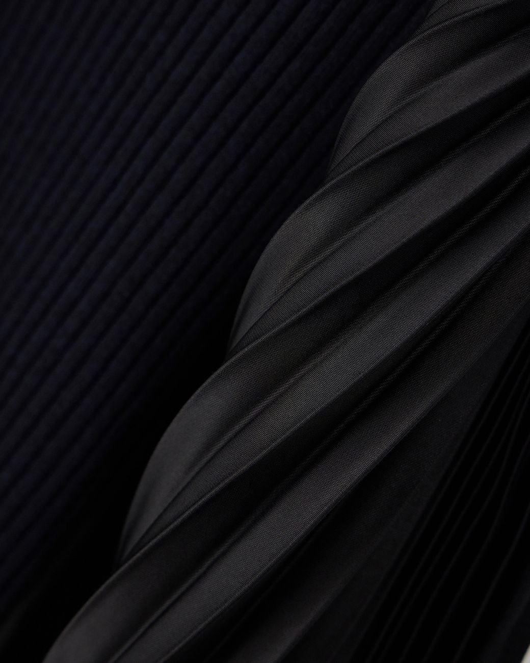 Emporio Armani Blue Long Viscose Dress With Pleated Side Insert And Drawstring