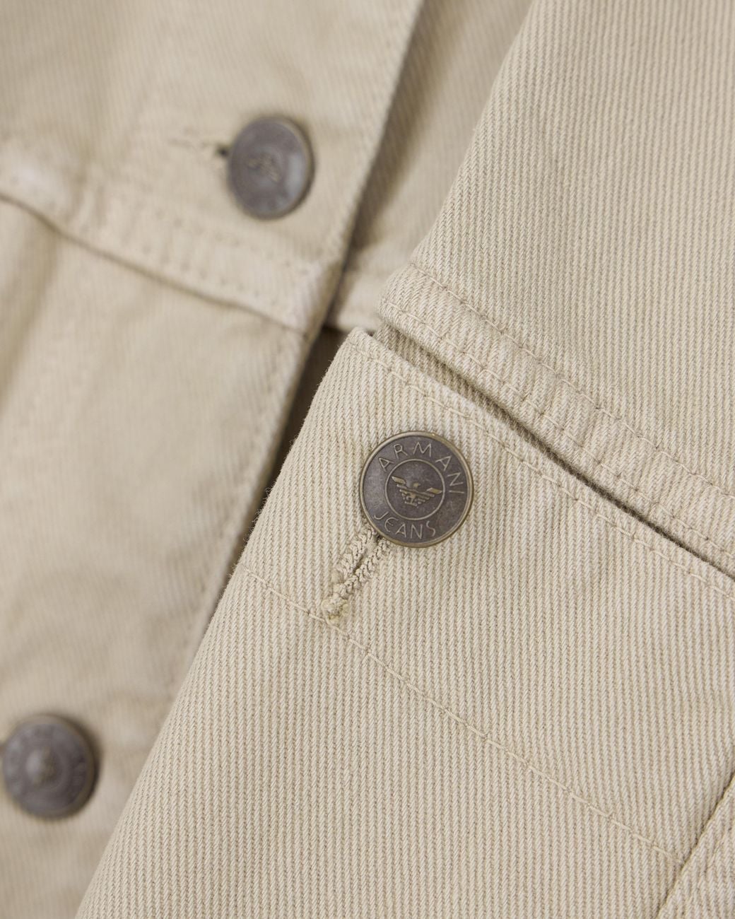 Emporio Armani Natural Armani Jeans Denim Jacket