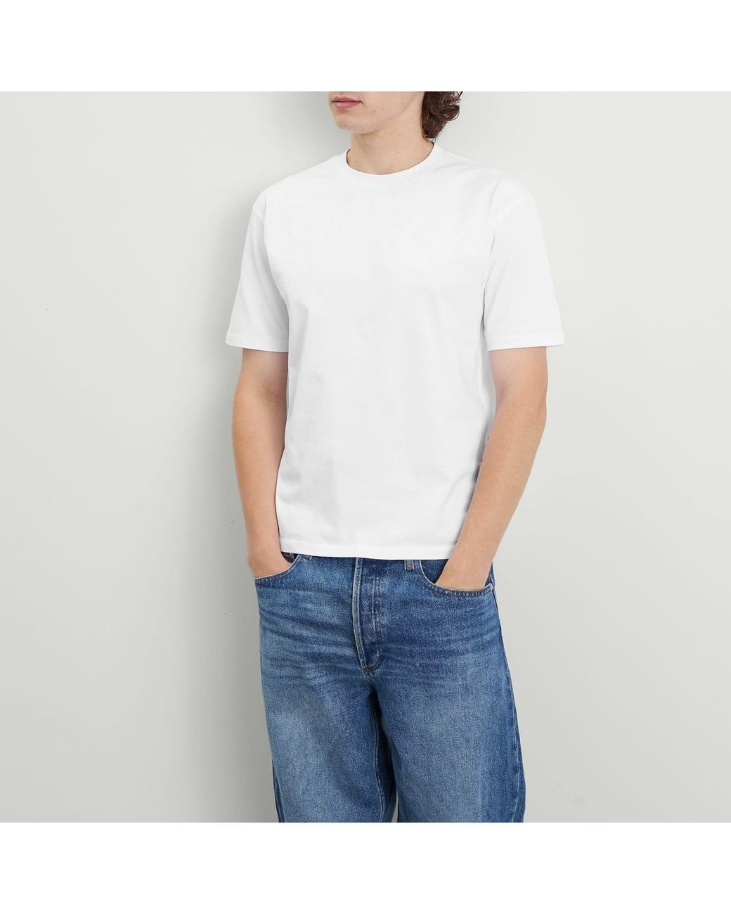 Drake's White Hiking T-Shirt for men