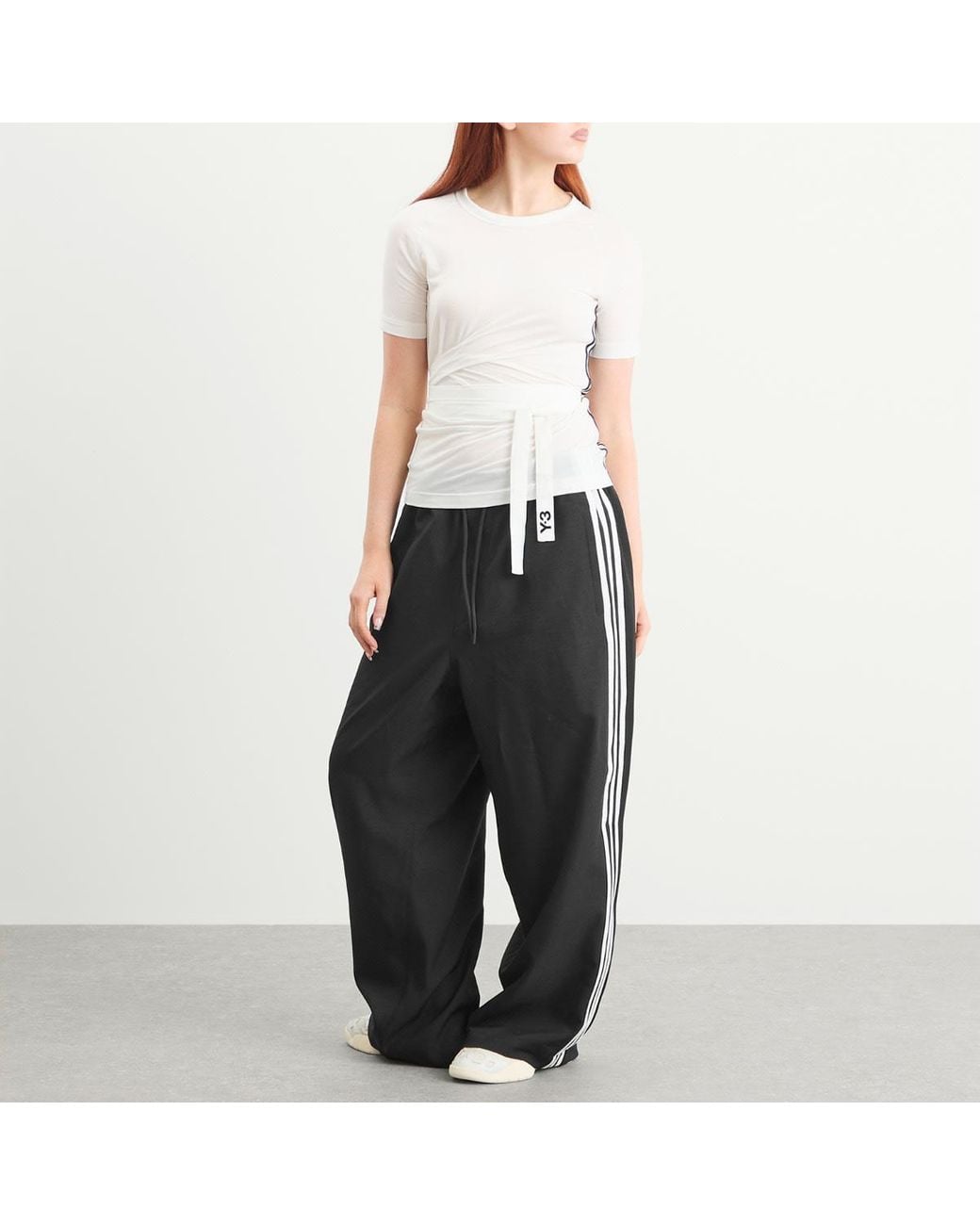 Y-3 Black Wire Pants