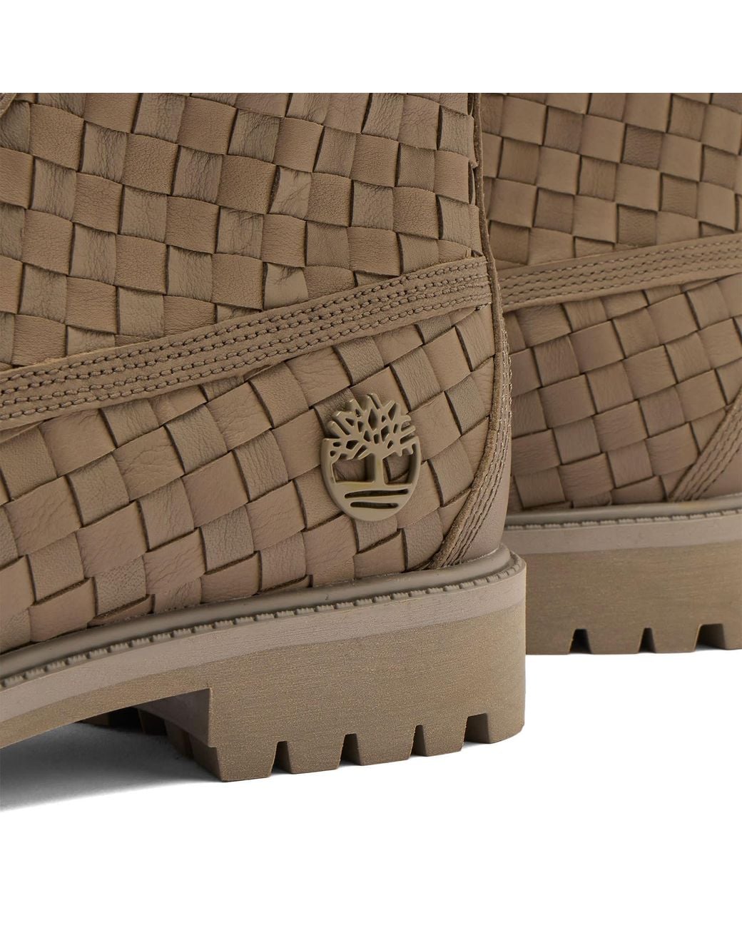 Timberland Brown 6 Inch Woven Lace Boot for men
