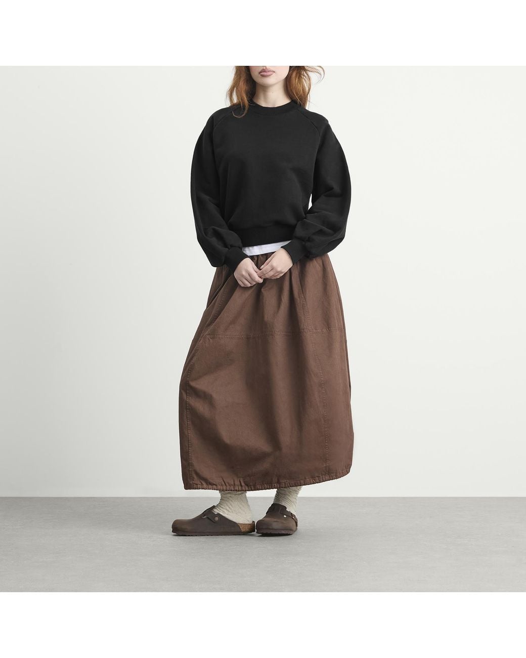 YMC Black Bellow Sleeve Sweatshirt