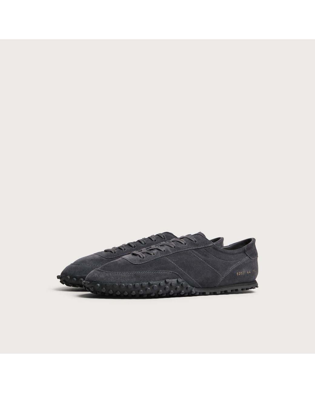 Common Projects Black Minimal Runner Seventy Suede Sneaker for men