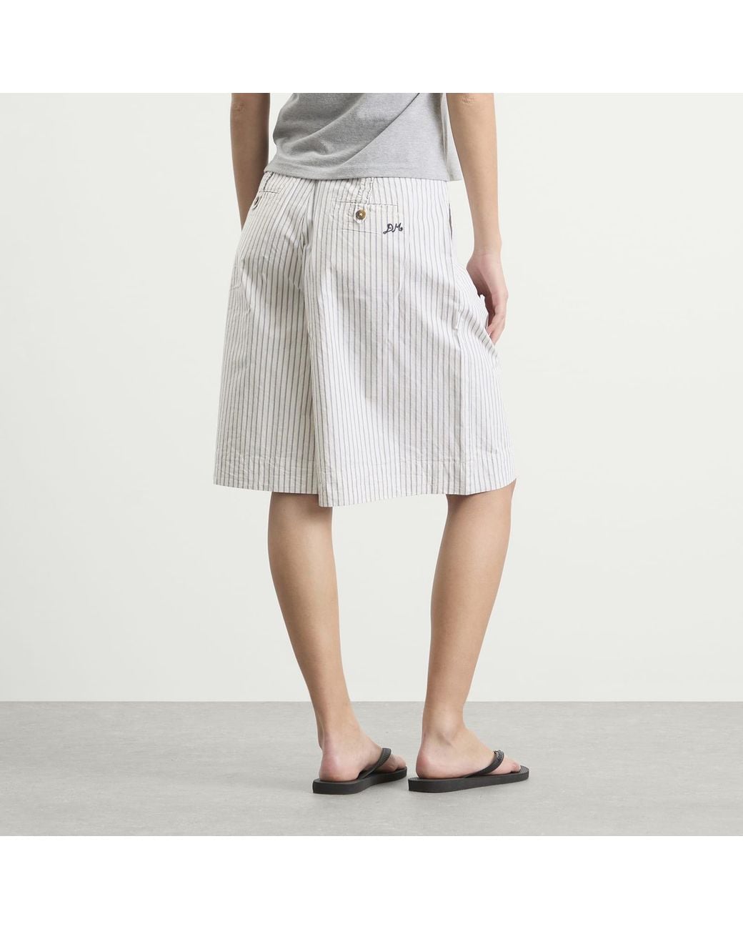 Damson Madder White Ambrosia Shorts
